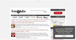 Desktop Screenshot of freeglobe.cz